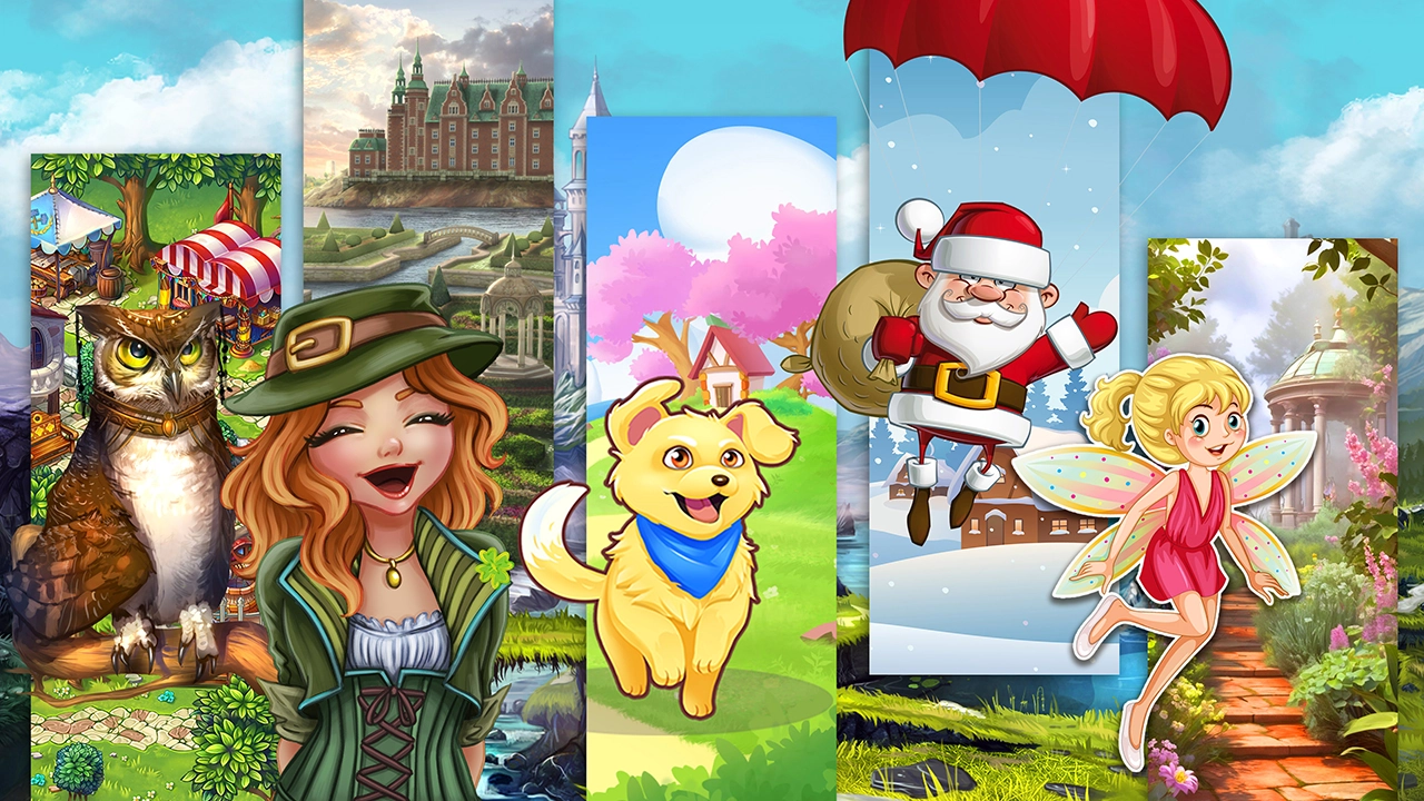 A collection of relaxing online games for adults on FGL
